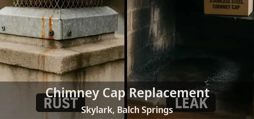 Chimney Cap Replacement Skylark, Balch Springs - TX