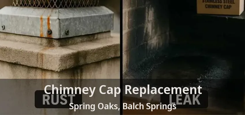 Chimney Cap Replacement Spring Oaks, Balch Springs - TX