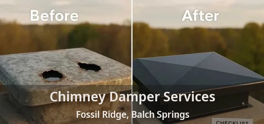 Chimney Damper Services Fossil Ridge, Balch Springs - TX