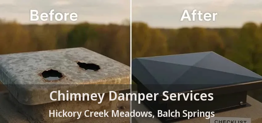 Chimney Damper Services Hickory Creek Meadows, Balch Springs - TX