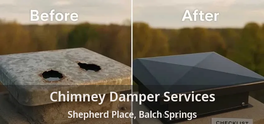 Chimney Damper Services Shepherd Place, Balch Springs - TX
