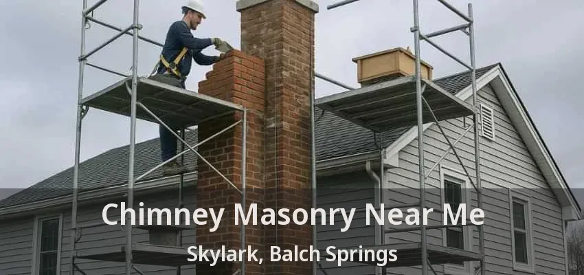 Chimney Masonry Near Me Skylark, Balch Springs - TX