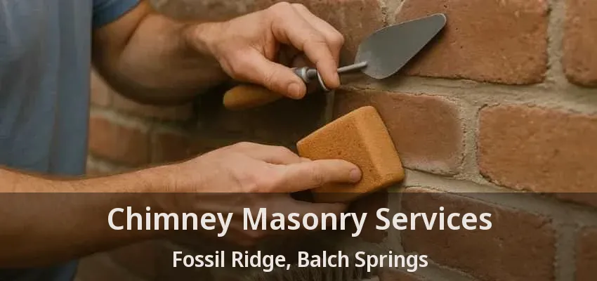 Chimney Masonry Services Fossil Ridge, Balch Springs - TX