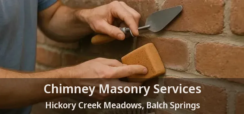 Chimney Masonry Services Hickory Creek Meadows, Balch Springs - TX