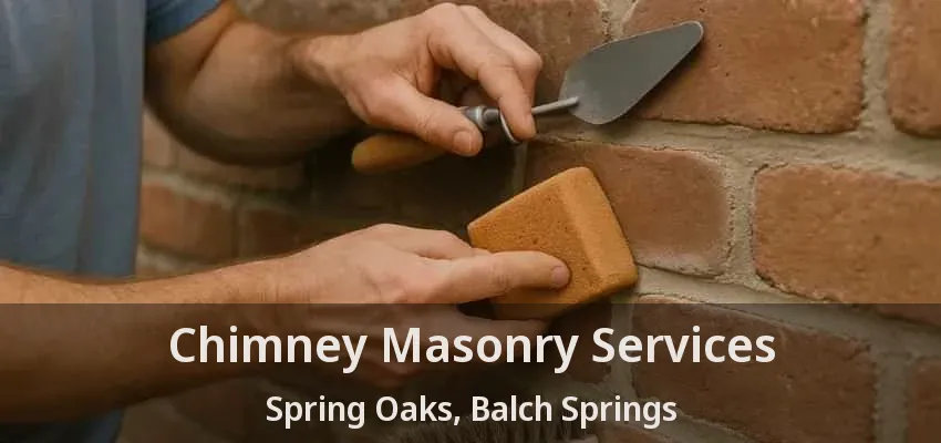 Chimney Masonry Services Spring Oaks, Balch Springs - TX