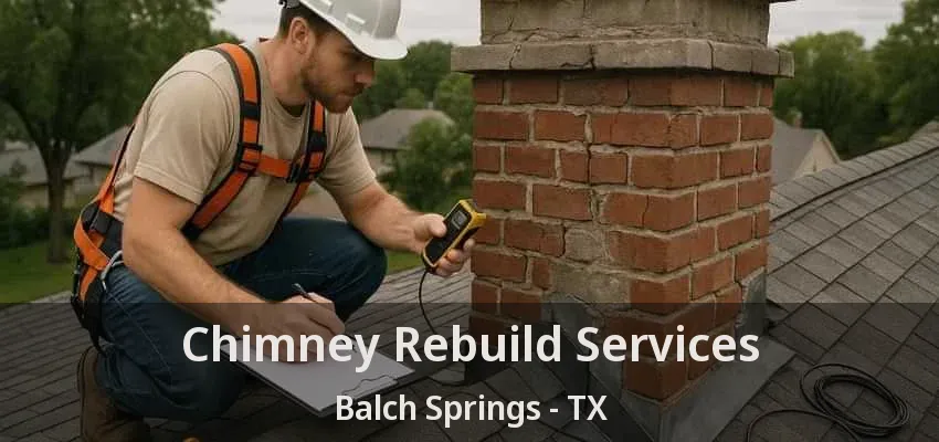 Chimney Rebuild Services Balch Springs - TX