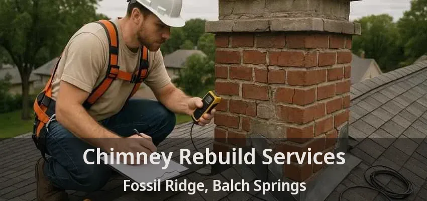 Chimney Rebuild Services Fossil Ridge, Balch Springs - TX
