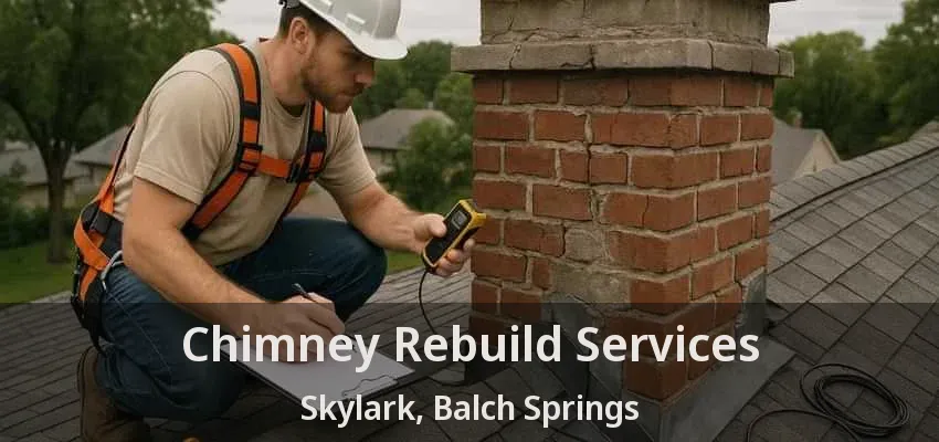 Chimney Rebuild Services Skylark, Balch Springs - TX