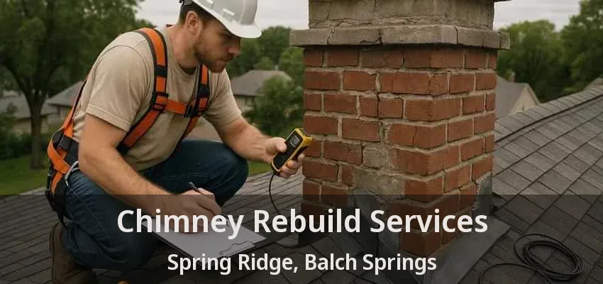 Chimney Rebuild Services Spring Ridge, Balch Springs - TX