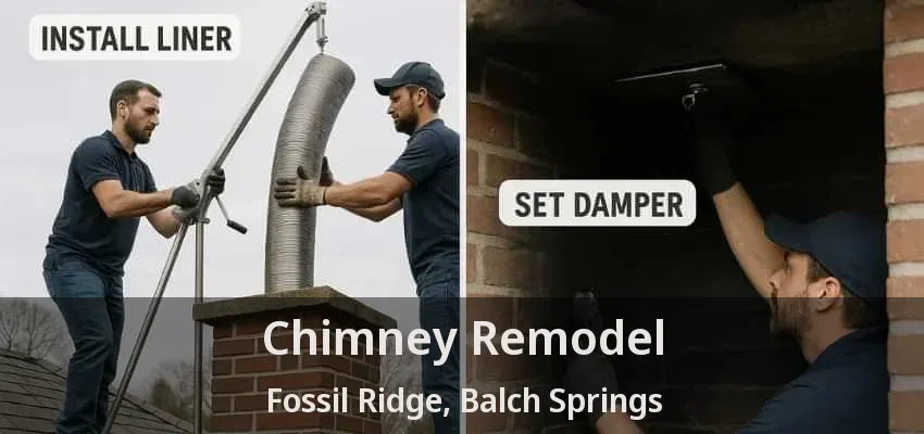 Chimney Remodel Fossil Ridge, Balch Springs - TX