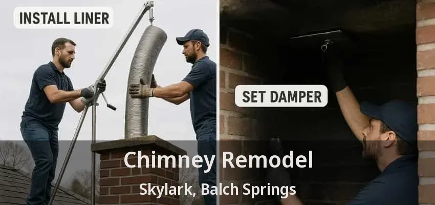 Chimney Remodel Skylark, Balch Springs - TX