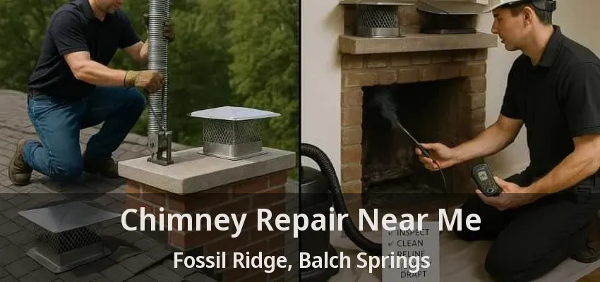 Chimney Repair Near Me Fossil Ridge, Balch Springs - TX