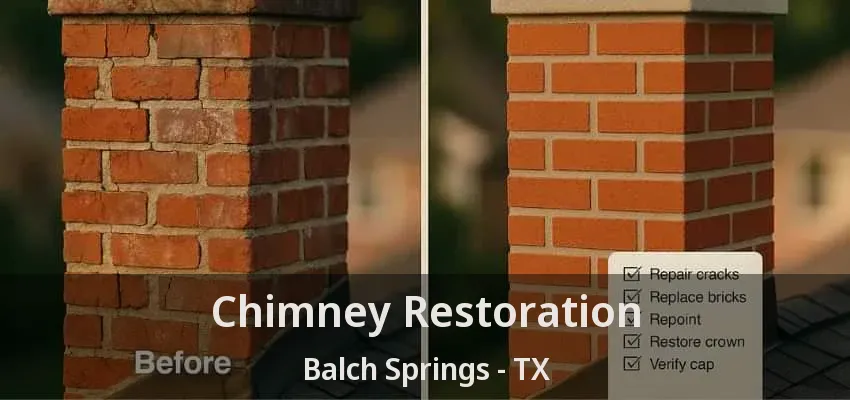 Chimney Restoration Balch Springs - TX