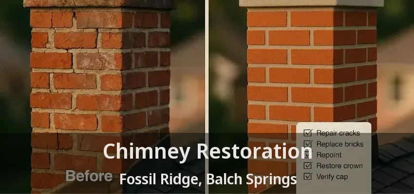 Chimney Restoration Fossil Ridge, Balch Springs - TX