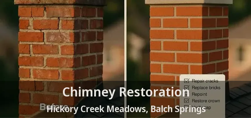 Chimney Restoration Hickory Creek Meadows, Balch Springs - TX