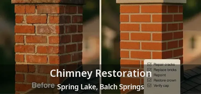 Chimney Restoration Spring Lake, Balch Springs - TX