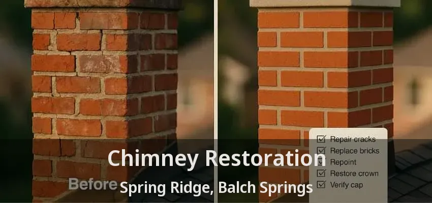 Chimney Restoration Spring Ridge, Balch Springs - TX