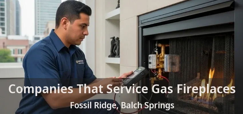 Companies That Service Gas Fireplaces Fossil Ridge, Balch Springs - TX