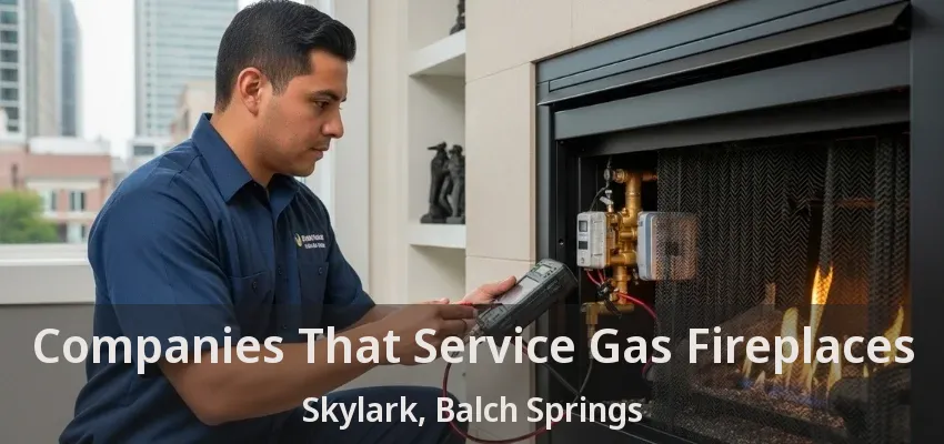 Companies That Service Gas Fireplaces Skylark, Balch Springs - TX