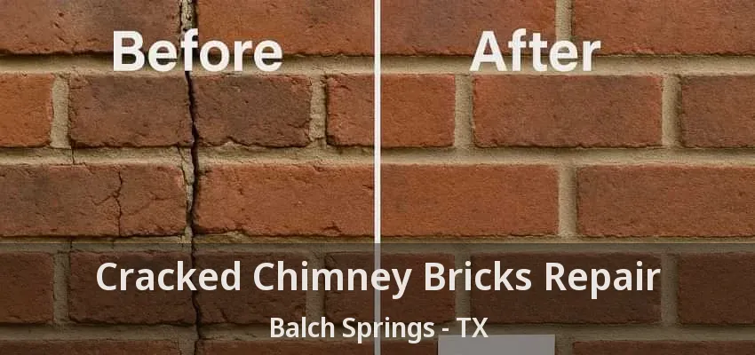Cracked Chimney Bricks Repair Balch Springs - TX