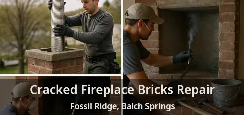 Cracked Fireplace Bricks Repair Fossil Ridge, Balch Springs - TX