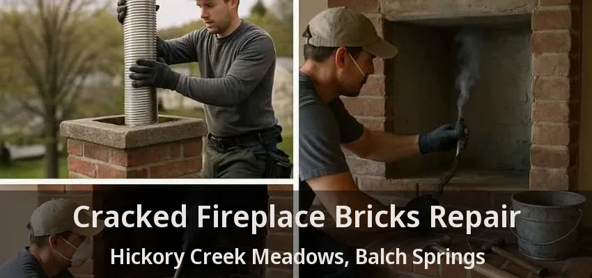 Cracked Fireplace Bricks Repair Hickory Creek Meadows, Balch Springs - TX