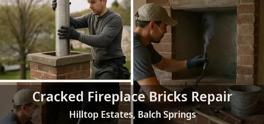 Cracked Fireplace Bricks Repair Hilltop Estates, Balch Springs - TX