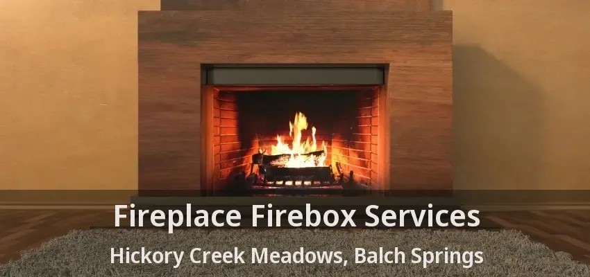 Fireplace Firebox Services Hickory Creek Meadows, Balch Springs - TX