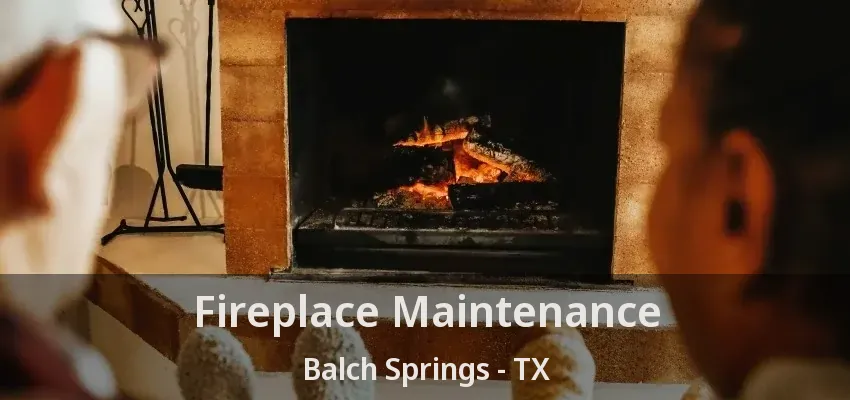 Fireplace Maintenance Balch Springs - TX