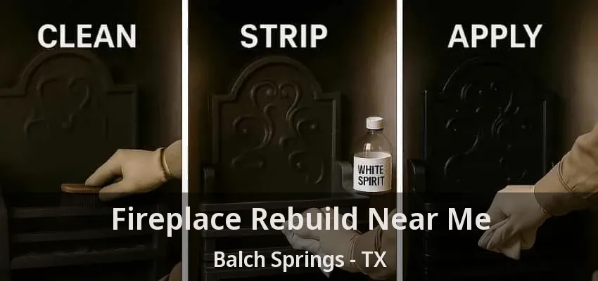 Fireplace Rebuild Near Me Balch Springs - TX