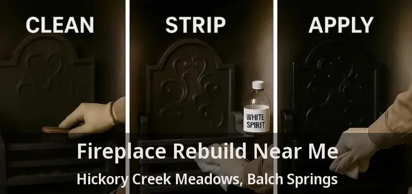 Fireplace Rebuild Near Me Hickory Creek Meadows, Balch Springs - TX