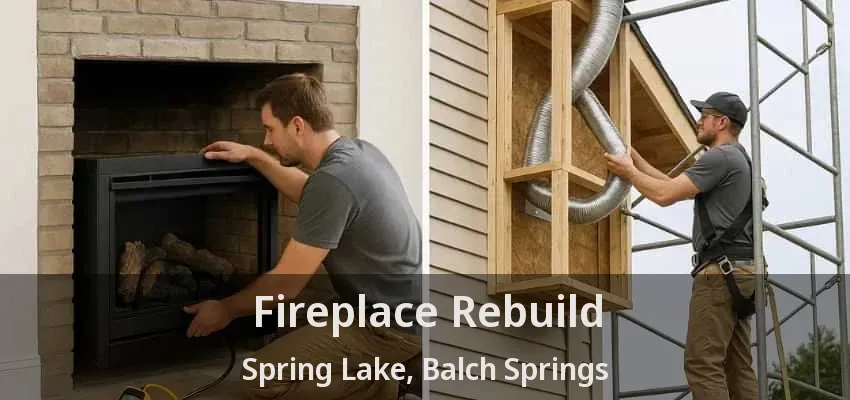Fireplace Rebuild Spring Lake, Balch Springs - TX