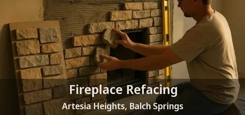 Fireplace Refacing Artesia Heights, Balch Springs - TX