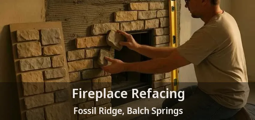 Fireplace Refacing Fossil Ridge, Balch Springs - TX