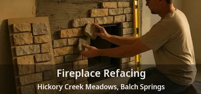 Fireplace Refacing Hickory Creek Meadows, Balch Springs - TX