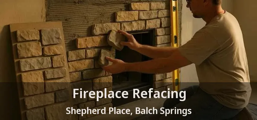 Fireplace Refacing Shepherd Place, Balch Springs - TX