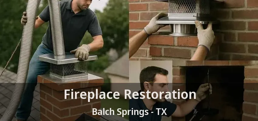Fireplace Restoration Balch Springs - TX