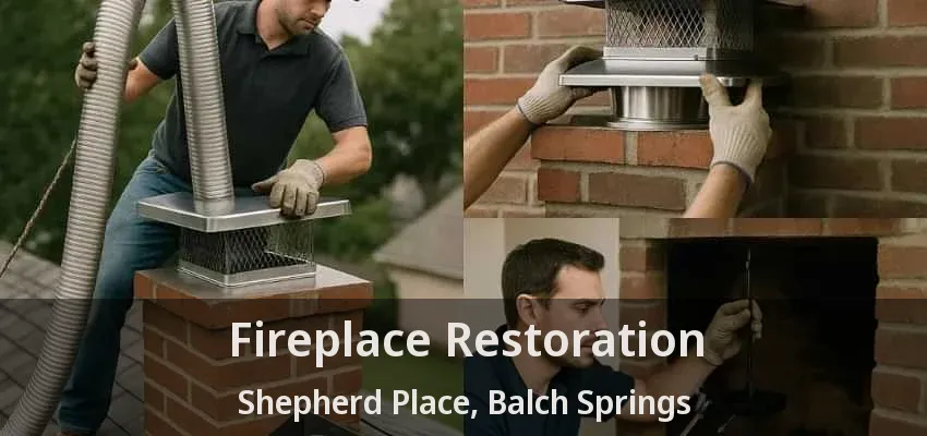 Fireplace Restoration Shepherd Place, Balch Springs - TX