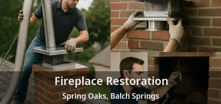 Fireplace Restoration Spring Oaks, Balch Springs - TX