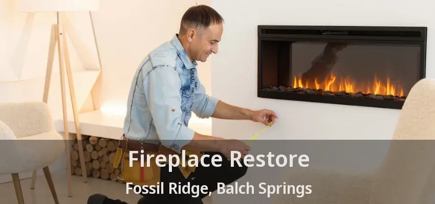 Fireplace Restore Fossil Ridge, Balch Springs - TX
