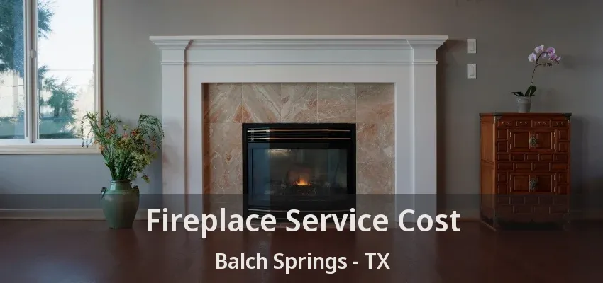 Fireplace Service Cost Balch Springs - TX