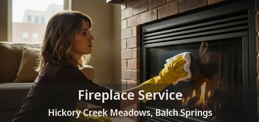 Fireplace Service Hickory Creek Meadows, Balch Springs - TX