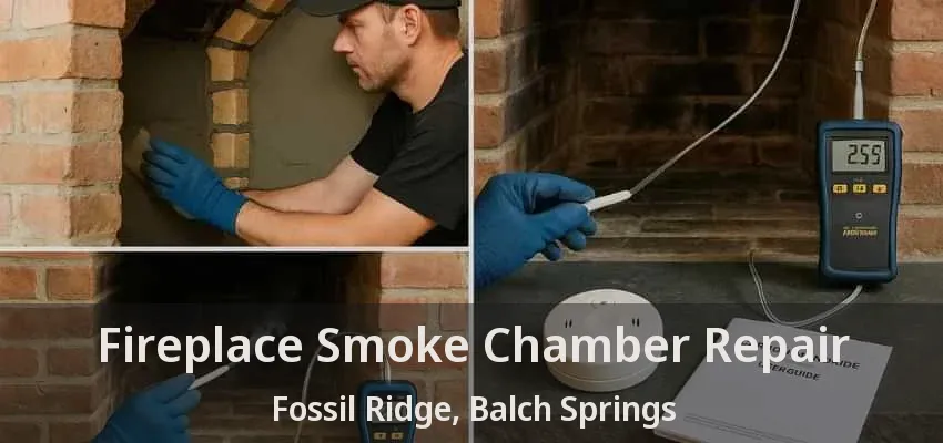 Fireplace Smoke Chamber Repair Fossil Ridge, Balch Springs - TX