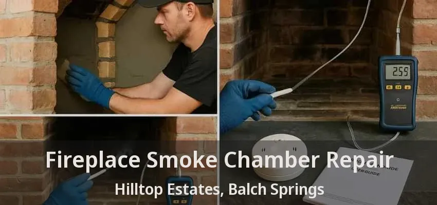 Fireplace Smoke Chamber Repair Hilltop Estates, Balch Springs - TX