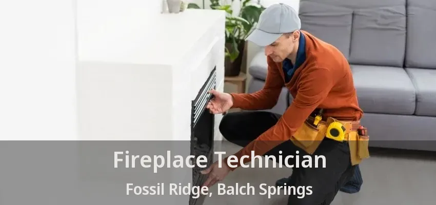 Fireplace Technician Fossil Ridge, Balch Springs - TX