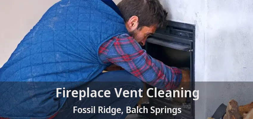 Fireplace Vent Cleaning Fossil Ridge, Balch Springs - TX