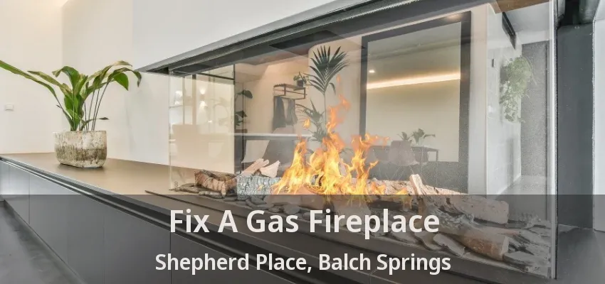 Fix A Gas Fireplace Shepherd Place, Balch Springs - TX