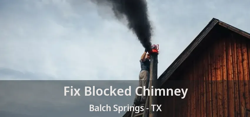 Fix Blocked Chimney Balch Springs - TX