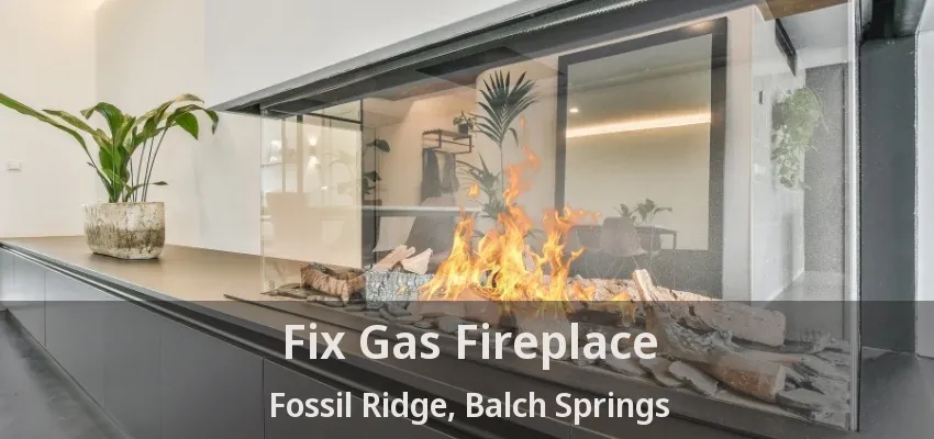 Fix Gas Fireplace Fossil Ridge, Balch Springs - TX