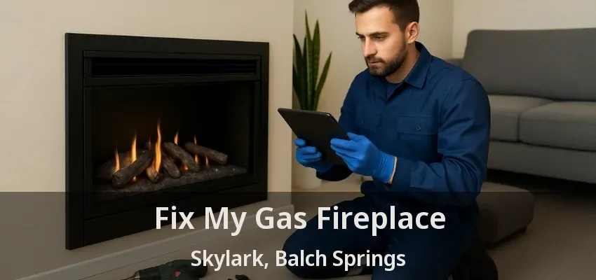 Fix My Gas Fireplace Skylark, Balch Springs - TX